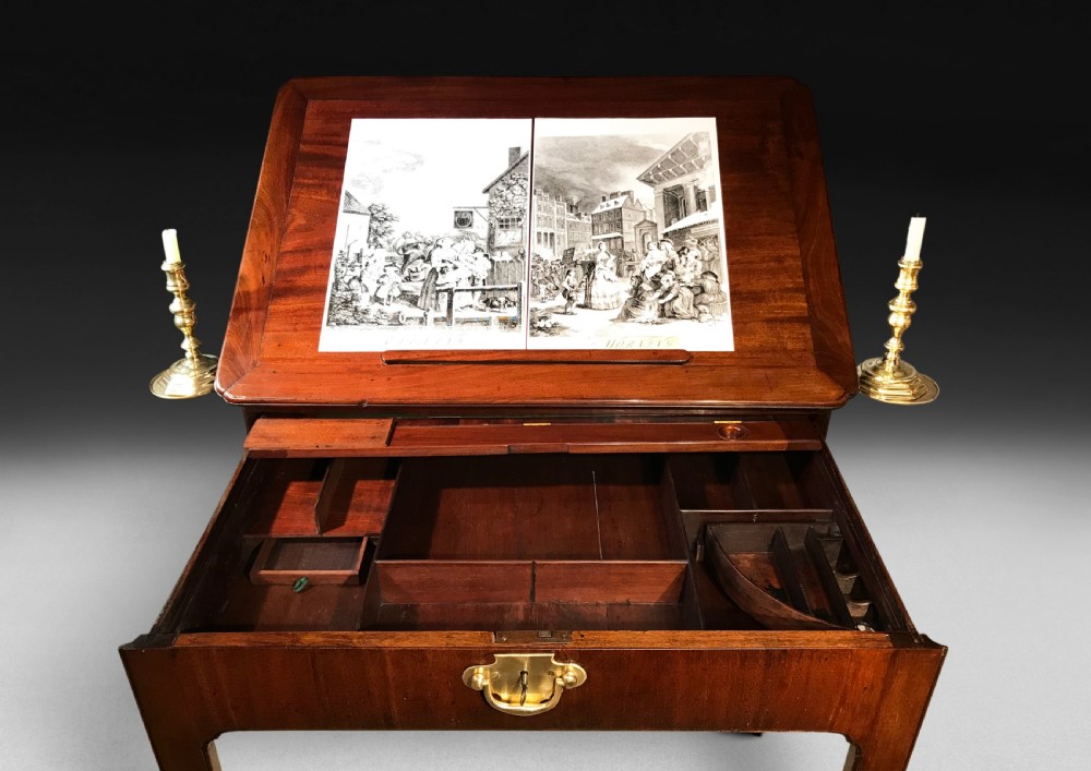 Chippendale Period Mahogany Architect's Table View XVII