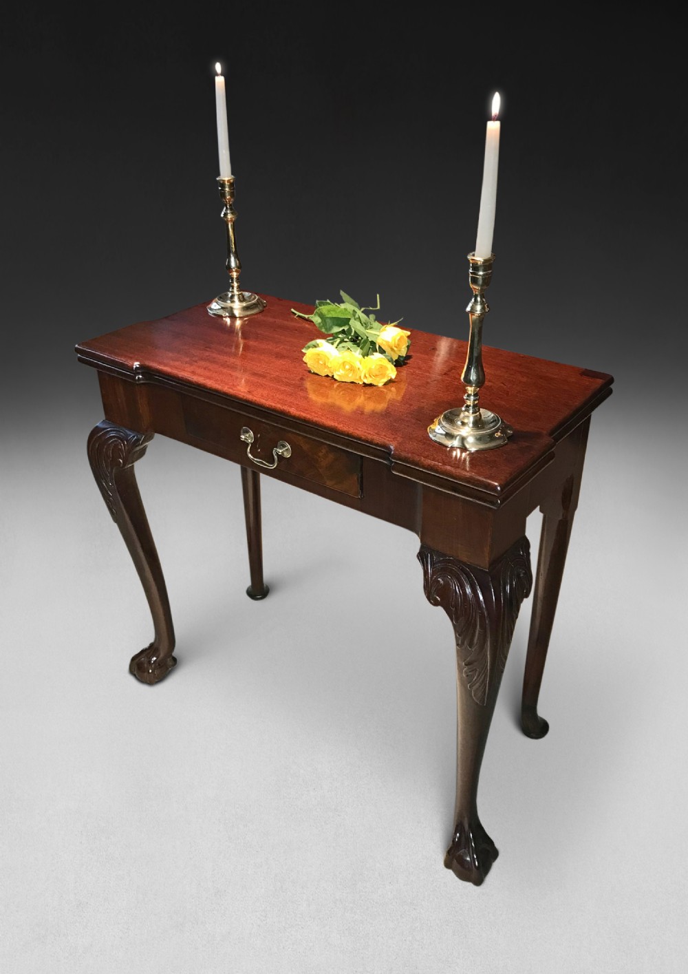 George II Period Mahogany Card Table