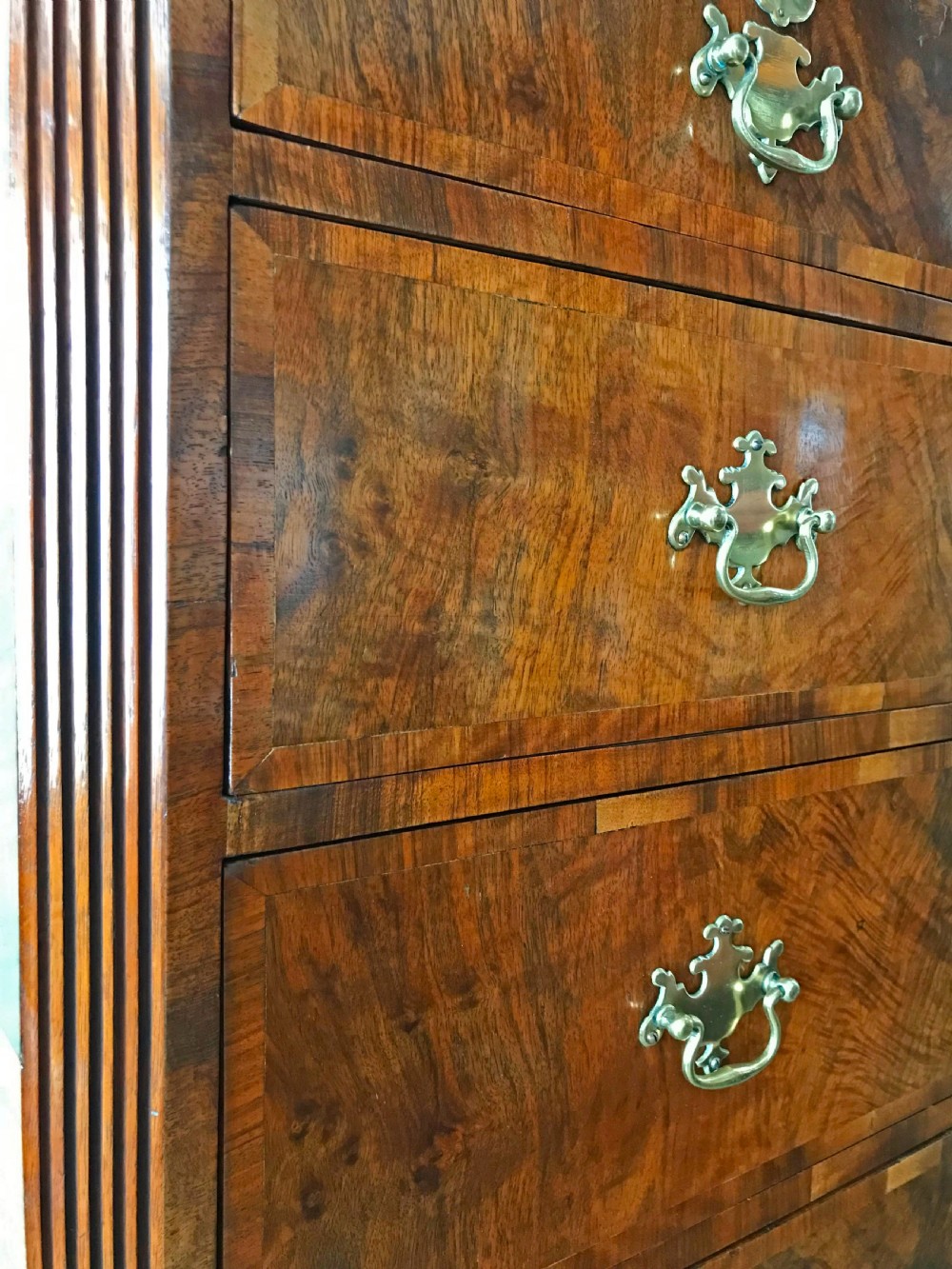 George II Period Walnut Tallboy View II