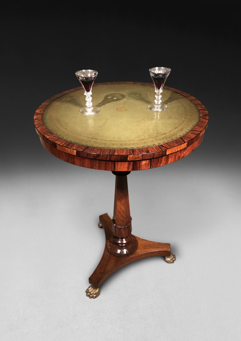 Regency Rosewood Wine Table