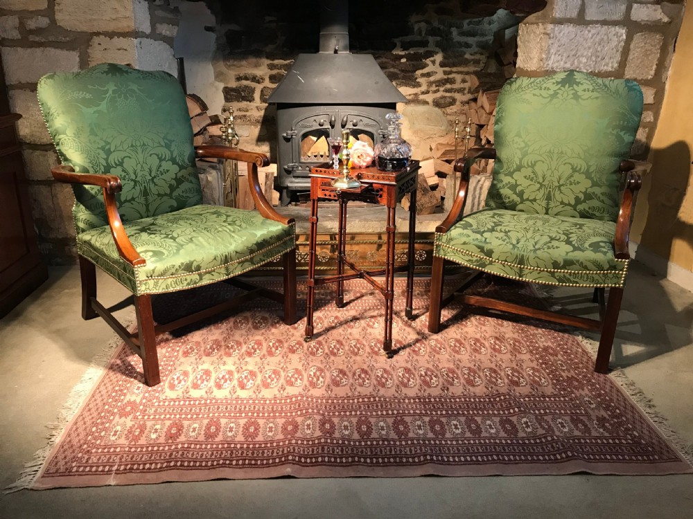 Chippendale Period Mahogany Kettle Stand View III