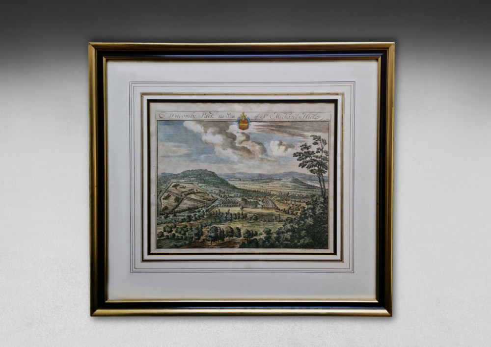 Pair of Queen Anne period Kip Engravings View II