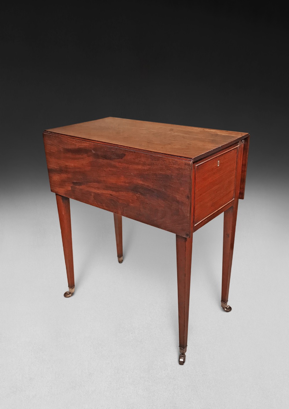 George III Period Mahogany Book Table