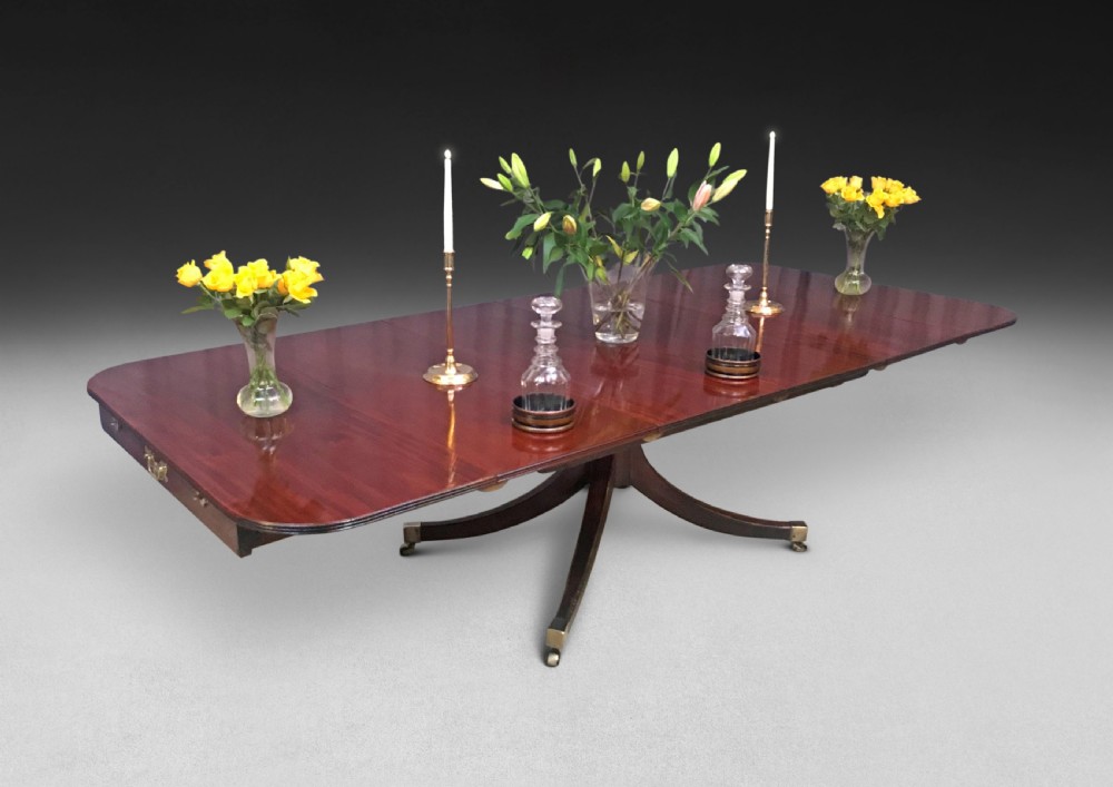 Regency Mahogany Pocock Extending Dining Table View X