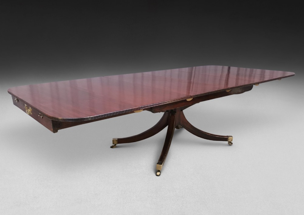 Regency Mahogany Pocock Extending Dining Table