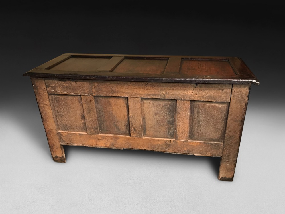 Charles II Carved Oak Coffer View VIII