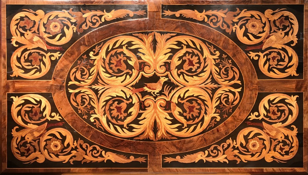 Marquetry Inlaid William & Mary Period Walnut Chest View III