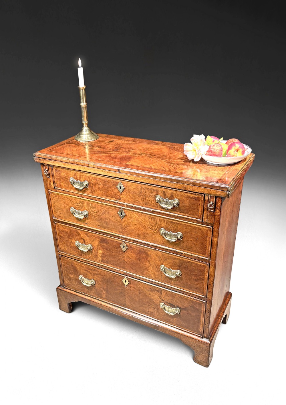 George I Period Walnut Bachelors Chest of Drawers