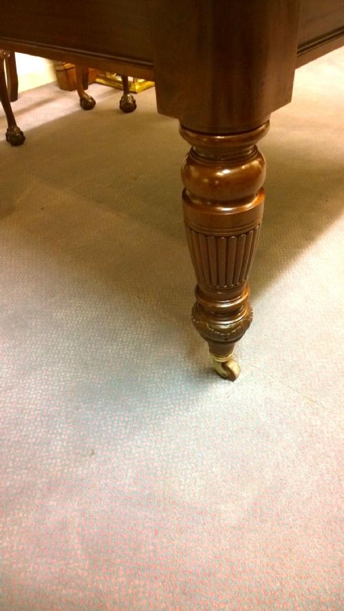 fig 1. Good 19th Century Walnut Dining table seat 10