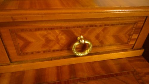 fig 1. Really pretty and impressive inlaid dressing table
