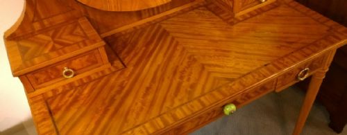 fig 2. Really pretty and impressive inlaid dressing table