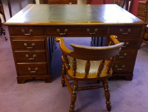 Oak Partners Desk, Early 1900s