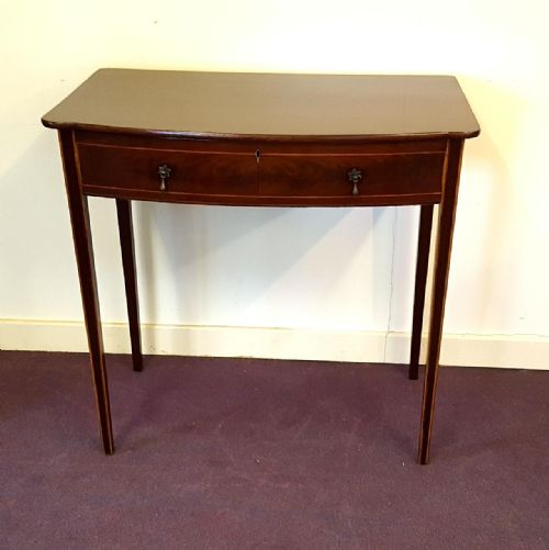 Georgian Inlaid Mahogany Side Table Circa 1800