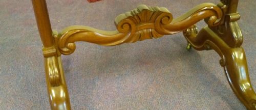 MOST ATTRACTIVE AND USEFUL 19TH CENTURY WORK TABLE - ADDITIONAL PHOTO 6