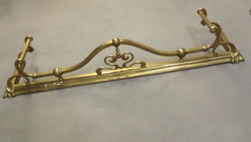 Nouveau Brass Fender, Early 1900s.