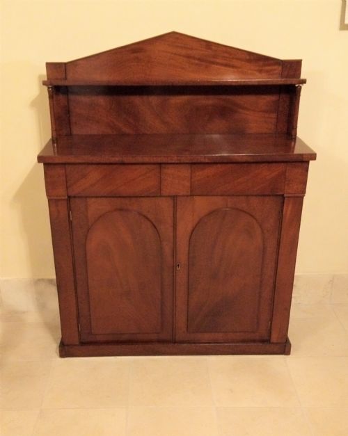 Very Clean Neat Small Victorian Chiffonier in Mahogany.