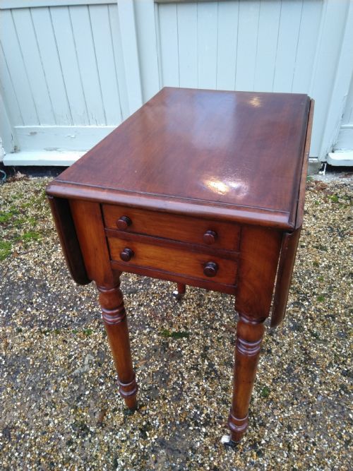 Mahogany Occasional Table Originally  Work / Sewing Table
