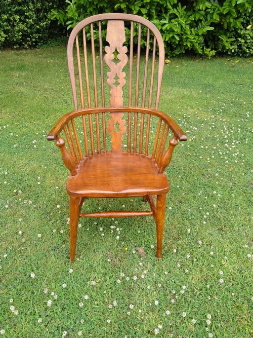 High Back Windsor Arm Chair
