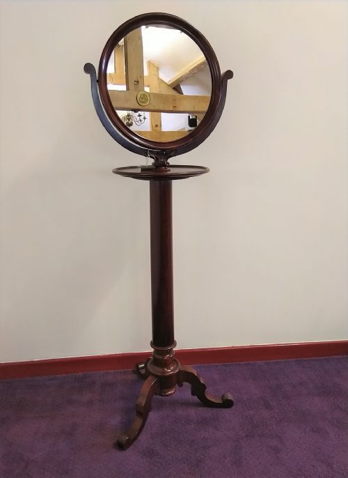 Quality 19th Century Shaving or Make Up Stand in Mahogany.