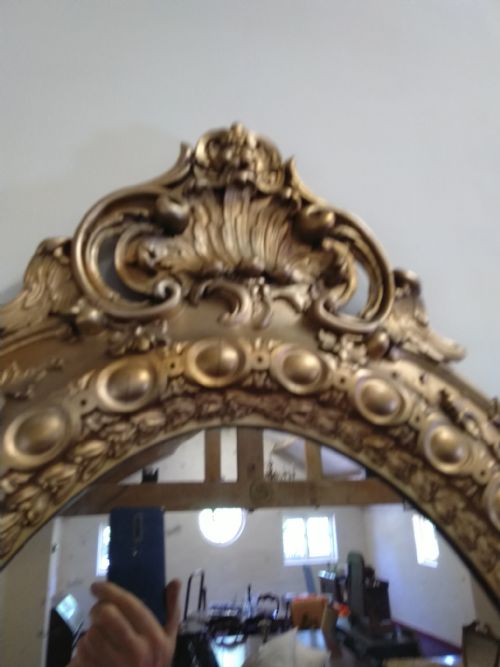 IMPRESSIVE 19THC GILT MIRROR - ADDITIONAL PHOTO 5