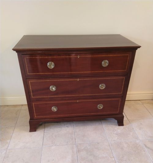 Fabulous Condition and Quality Mahogany Chest.
