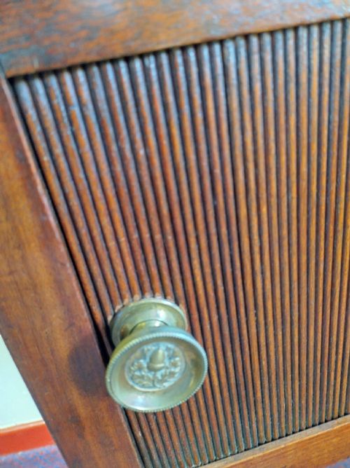 GEORGIAN NIGHT STAND IN MAHOGANY CIRCA 1800 - ADDITIONAL PHOTO 6