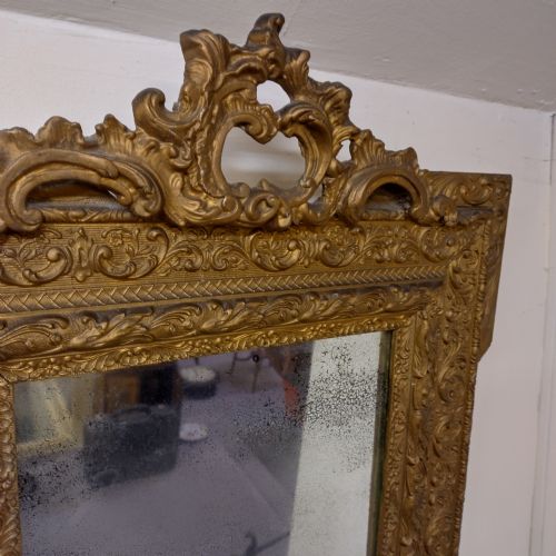 WELL DETAILED FRENCH GILT MIRROR - ADDITIONAL PHOTO 3