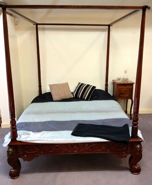 Four Poster Bed, Superb Size, Really Clean Condition