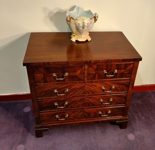Really Good Looking Small Mahogany Chest of Drawers