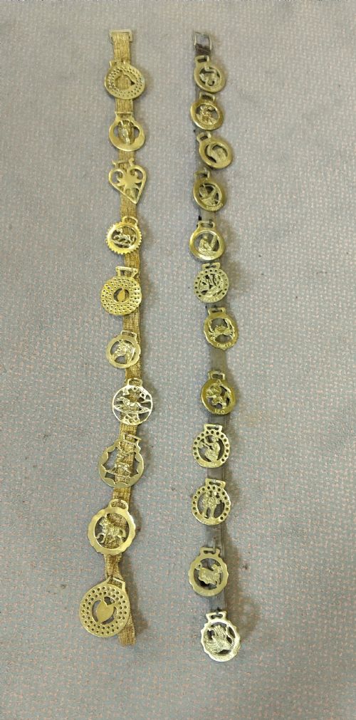 hose brasses 22 includes rare set of zodiac ones - CATEGORY: ANTIQUE JEWELLERY - DATED 1920