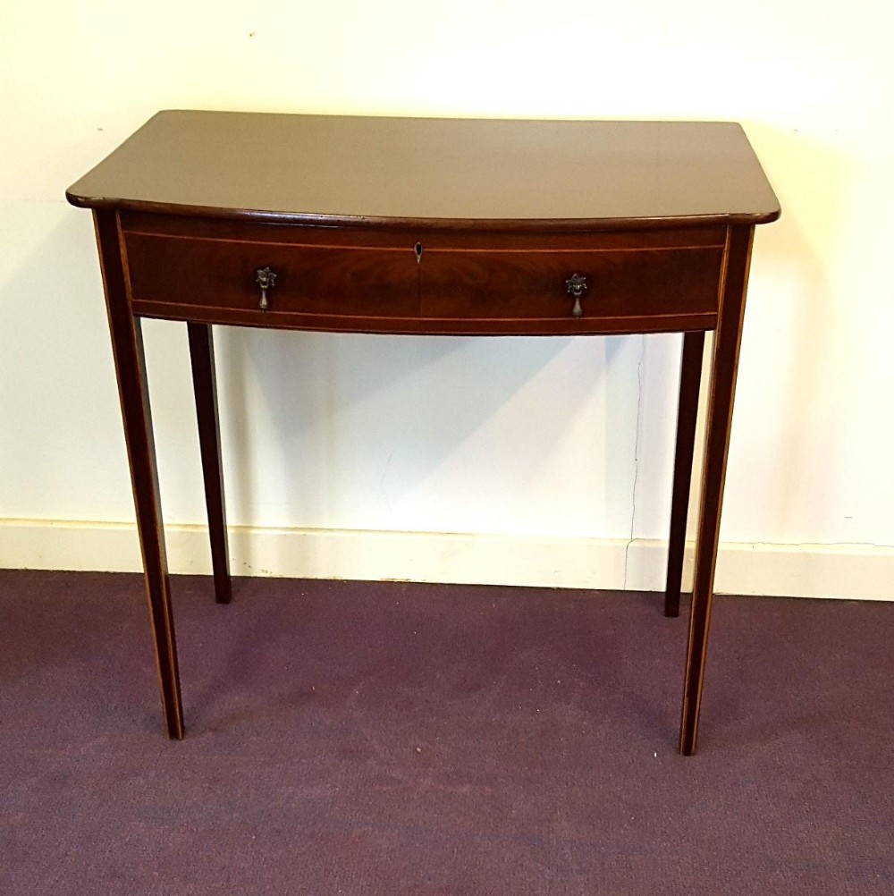 Georgian Inlaid mahogany side table circa 1800
