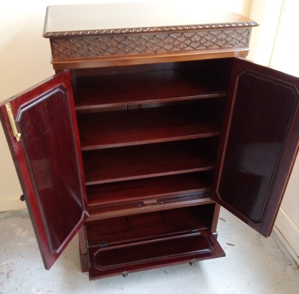 Mahogany Cabinet, really useful and great size. View II
