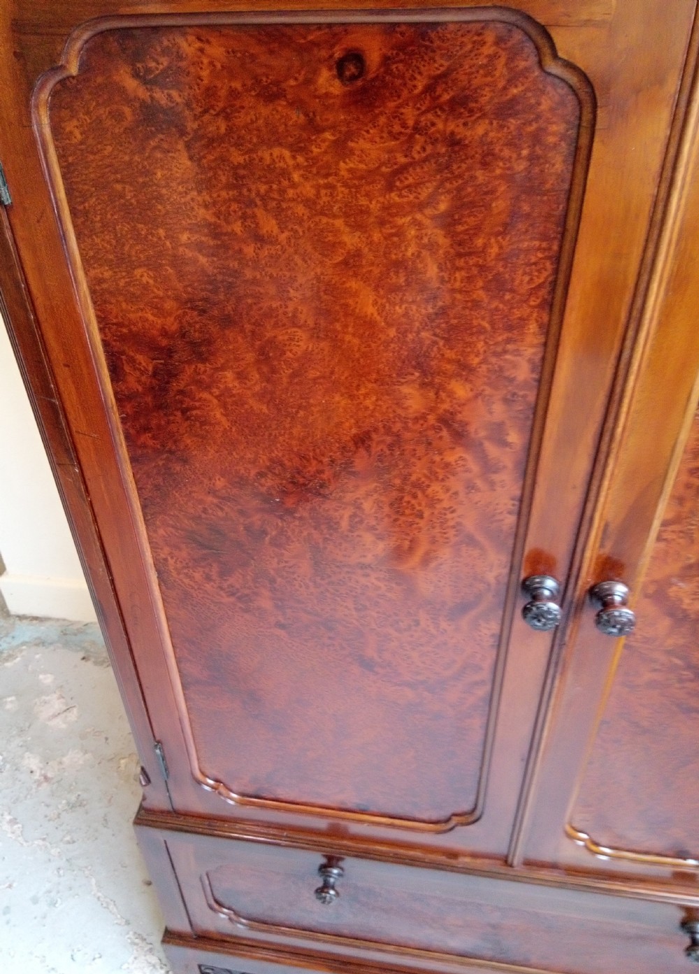 Mahogany Cabinet, really useful and great size. View VI
