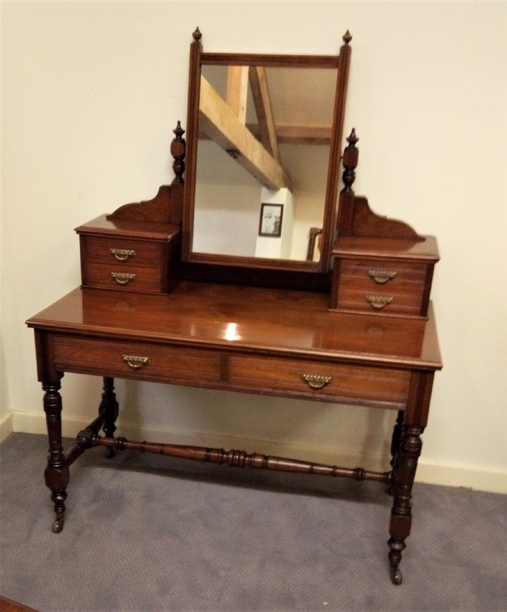 Really clean walnut dressing table circa 1900