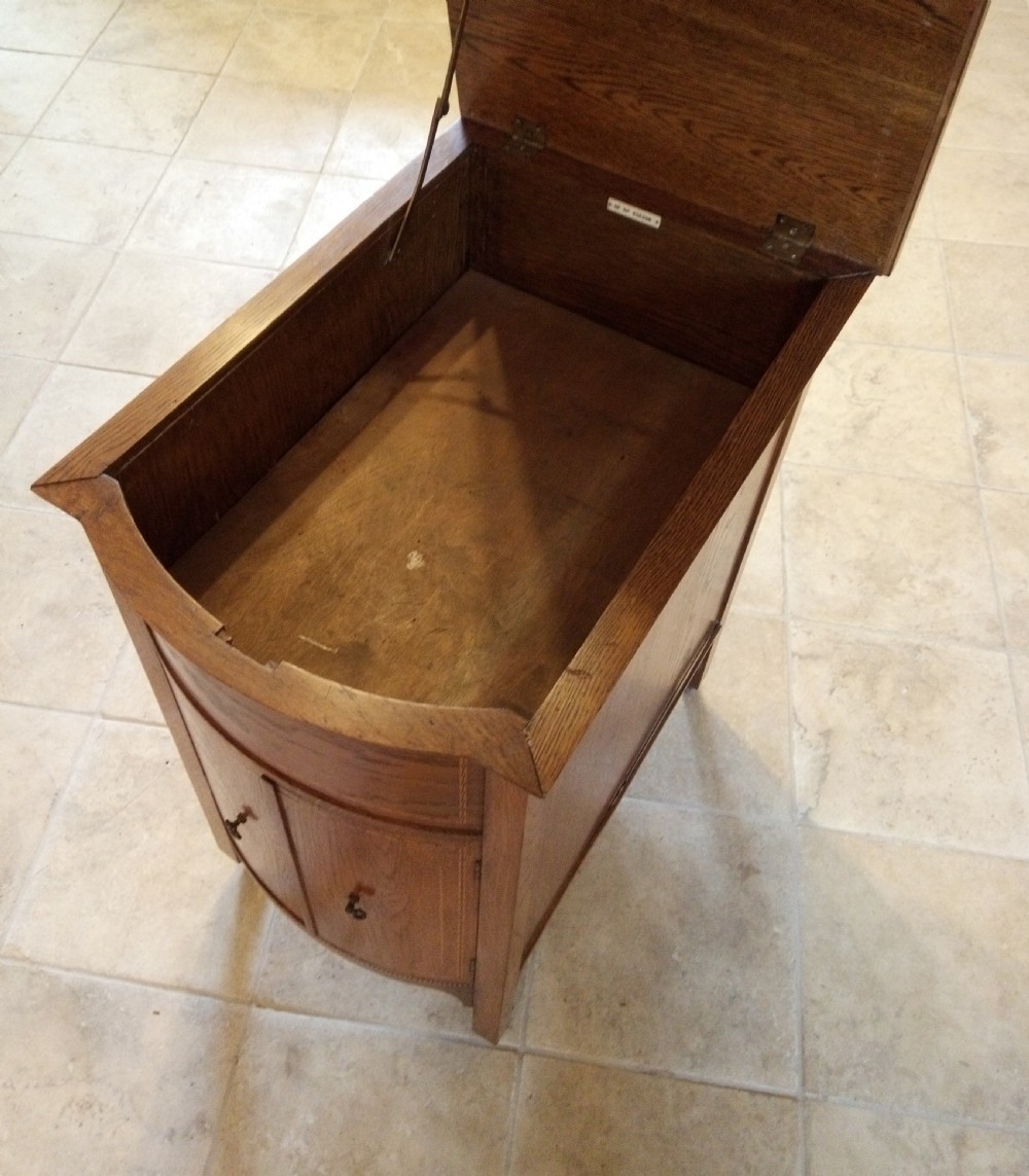 Inlaid Oak Cabinet, superb for drinks cupboard View III