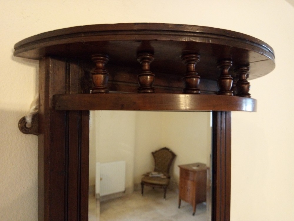 Pair of  wall shelf mirrors, very versatile.  View VI