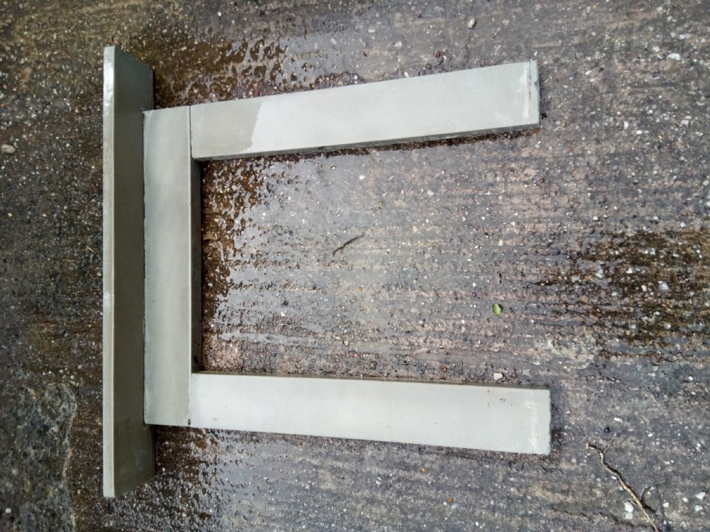 Lovely simple 19C stone fire surround from Yorkshire cottage. View II
