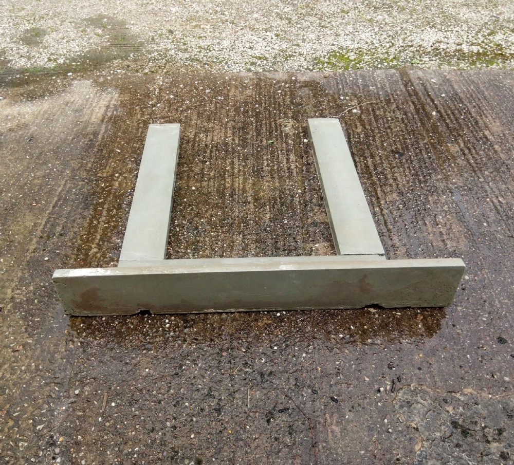 Lovely simple 19C stone fire surround from Yorkshire cottage. View III