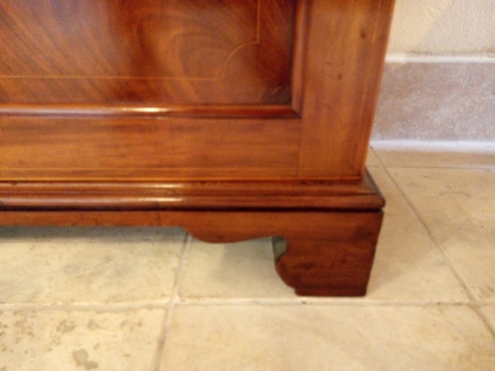 Really useful inlaid mahogany cabinet, circa 1900. View VI