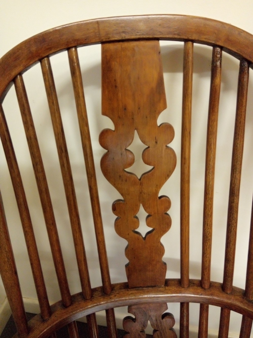 attractive pair of high back Windsor arm chairs View IV