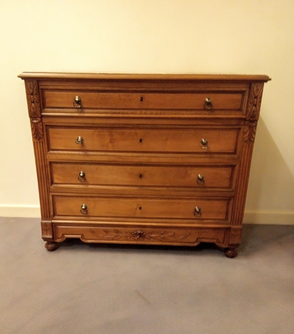 French Walnut Chest of Drawers View III