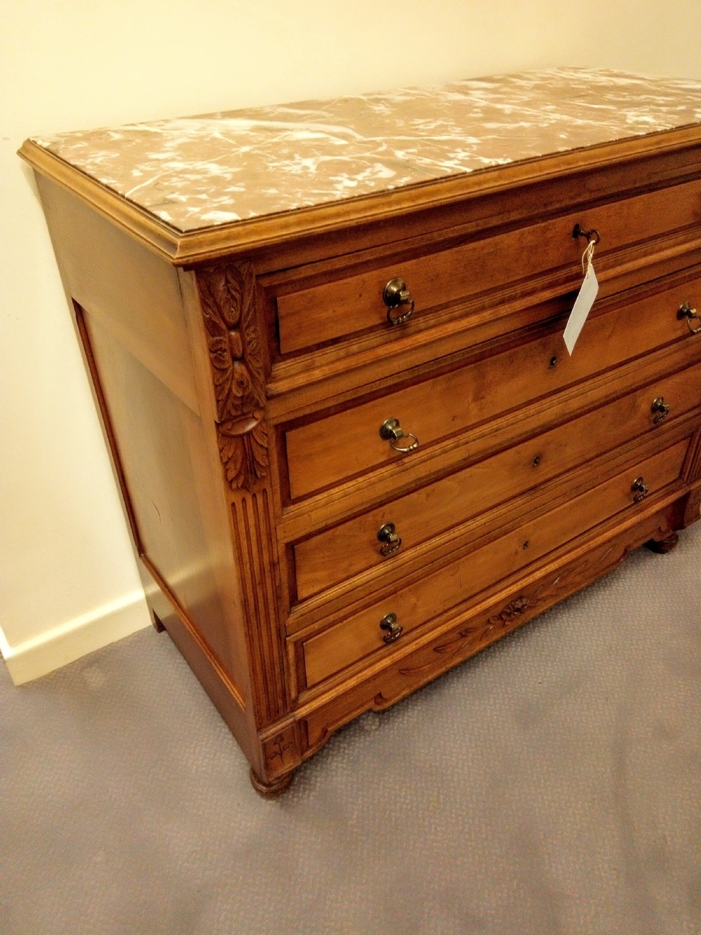 French Walnut Chest of Drawers View VII