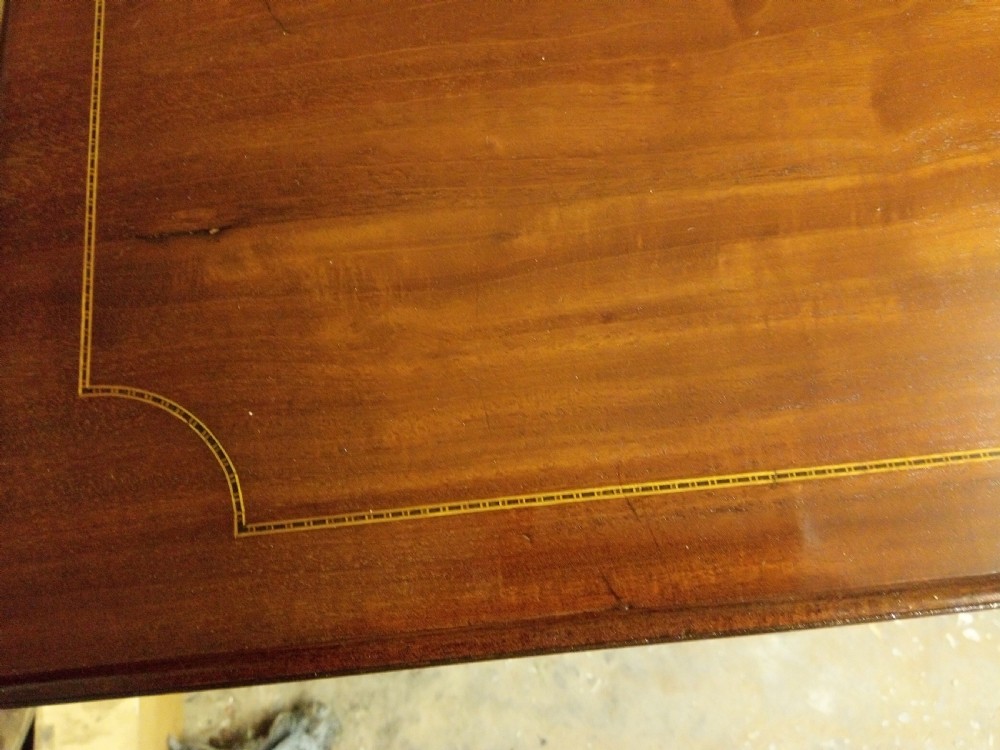  Inlaid Mahogany chest of drawers, lovely quality and condition View IV