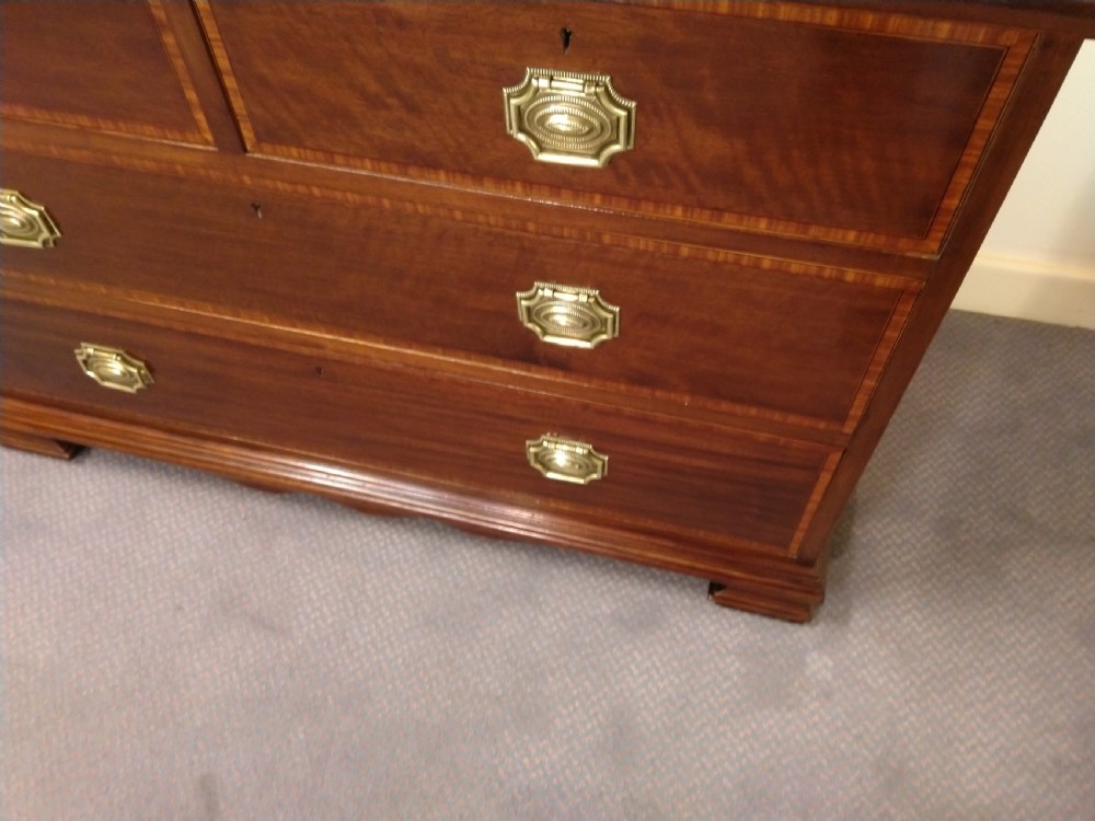  Inlaid Mahogany Chest of Drawers superb Condition View IV