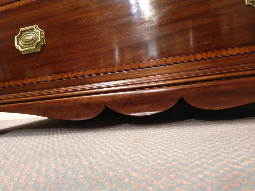  Inlaid Mahogany Chest of Drawers superb Condition View V