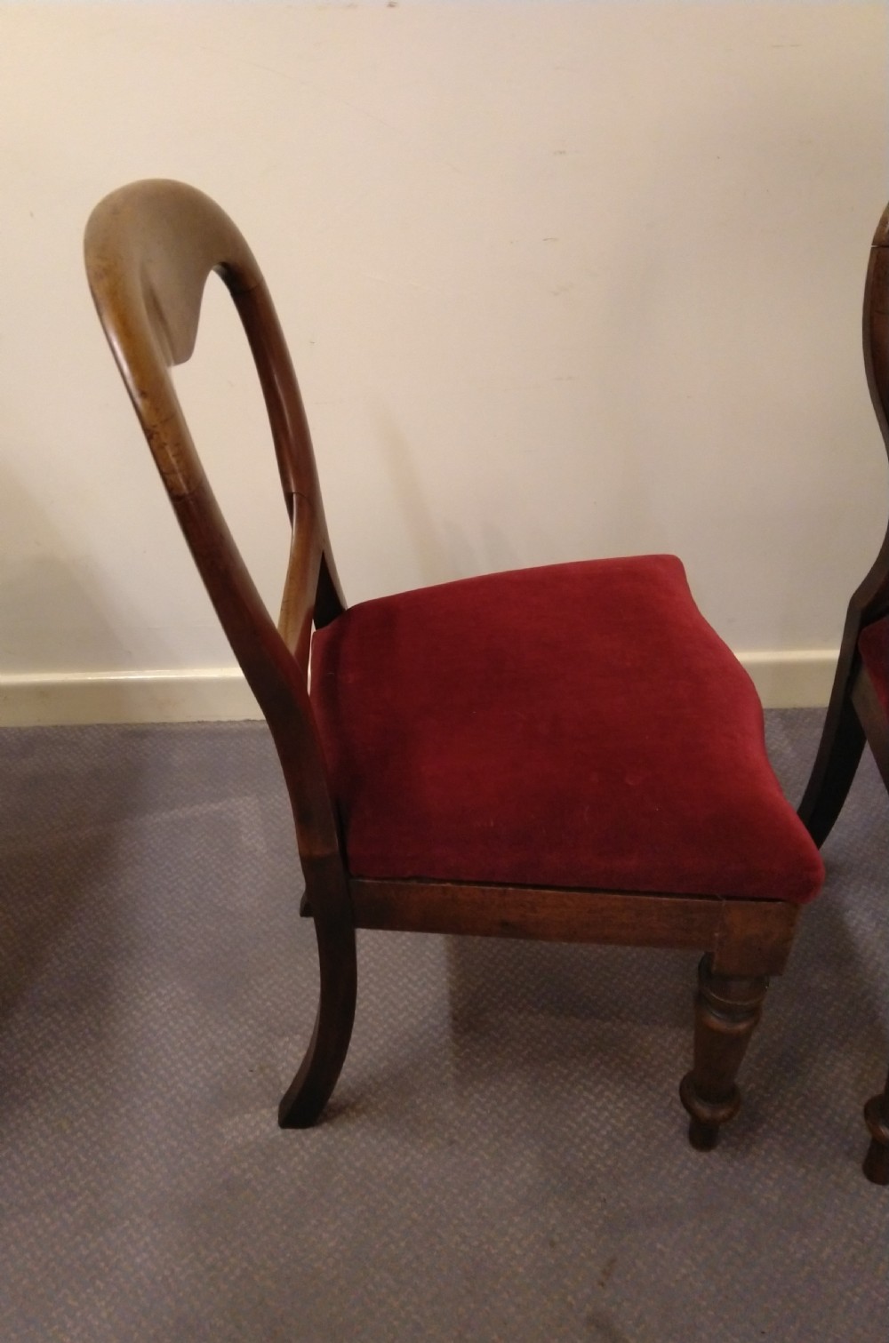 Balloon Back Dining Chairs from 1800s View IV