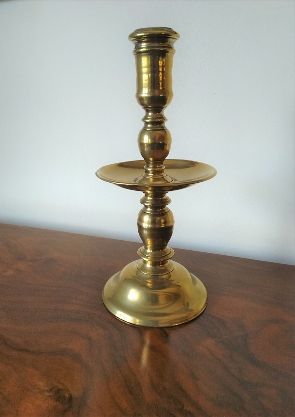 Candle stick, Chamber stick 19thCentury in brass.