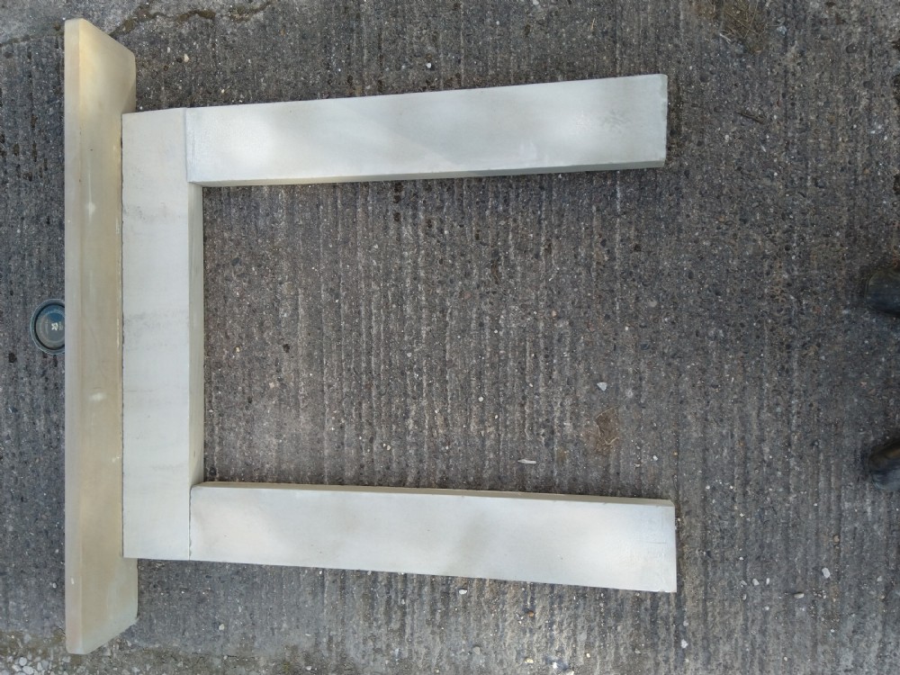 Stone fire surround from Yorkshre cottage. View IV