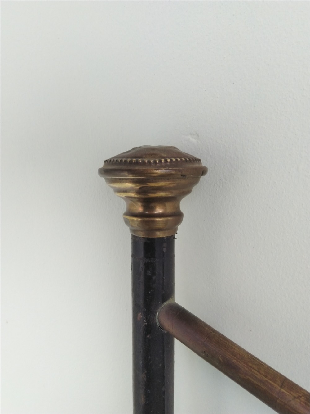 Edwardian Brass and Iron single bed View VI