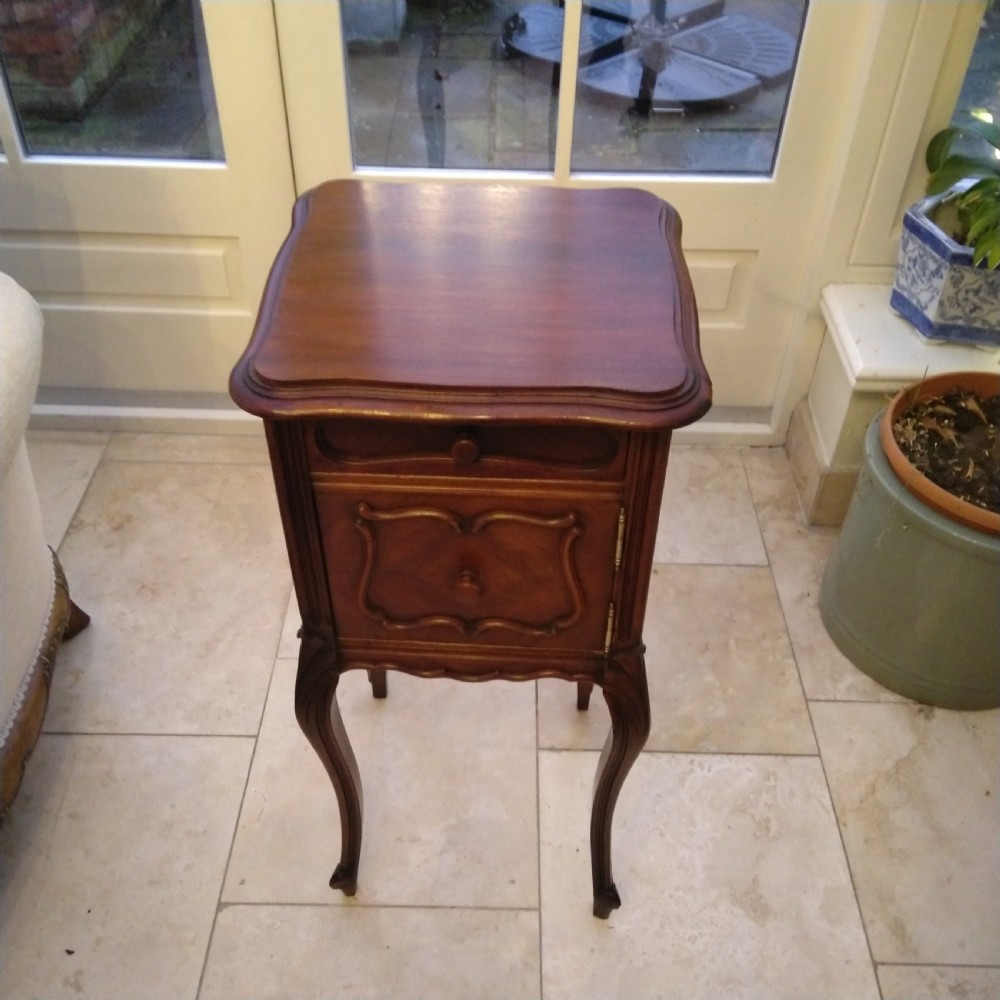 French Bedside cabinet  very nice and clean from early 1900s View II